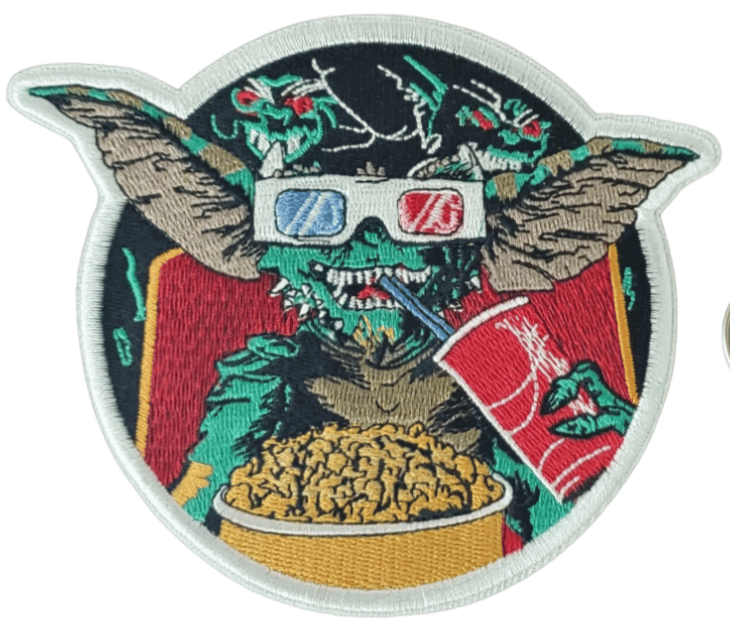 GREMLINS SPIKE EMBROIDERED IRON ON PATCH