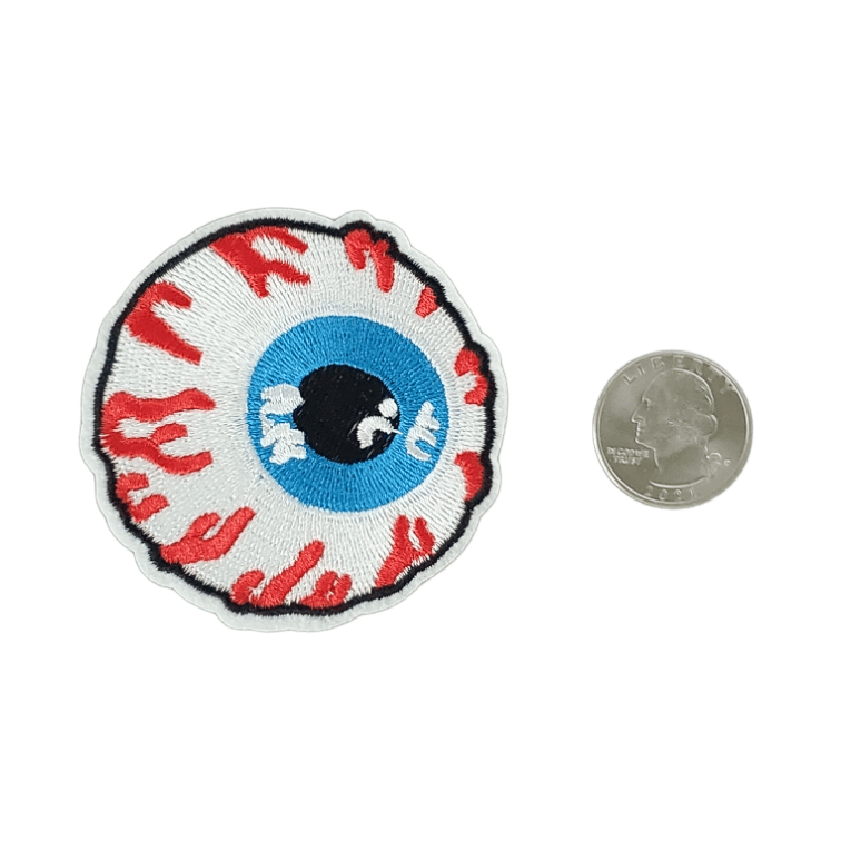 EYE EMBROIDERED IRON ON PATCH