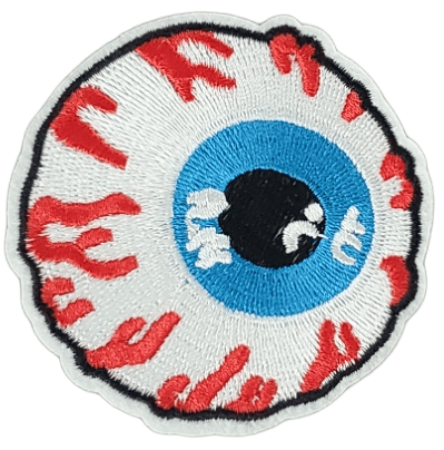 EYE EMBROIDERED IRON ON PATCH