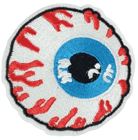 Image 1 of EYE EMBROIDERED IRON ON PATCH