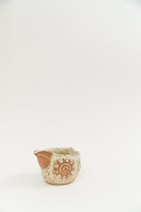 Image 3 of Matte Ivory Speckled Owl Bowls