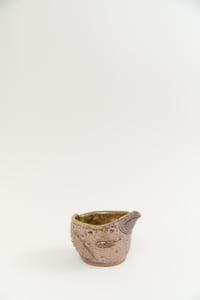 Image 1 of Golden Shino Dotted Bird Bowl