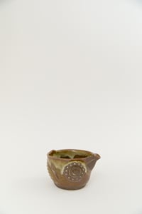 Image 2 of Milky Brown Dotted Owl Bird Bowl