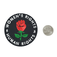 Image 2 of WOMEN'S RIGHTS ARE HUMAN RIGHTS PATCH