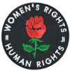 WOMEN'S RIGHTS ARE HUMAN RIGHTS PATCH
