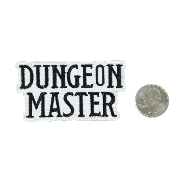 DUNGEON MASTER EMBROIDERED IRON ON PATCH