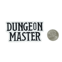 Image 2 of DUNGEON MASTER EMBROIDERED IRON ON PATCH