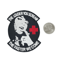 Image 2 of NURSE EMBROIDERED IRON ON PATCH