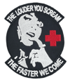 NURSE EMBROIDERED IRON ON PATCH