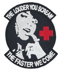 Image 1 of NURSE EMBROIDERED IRON ON PATCH