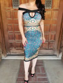Athena Goddess Bandage Dress 