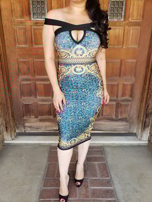 Image of Athena Goddess Bandage Dress