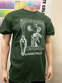 Image 2 of Forest green interstellar tee