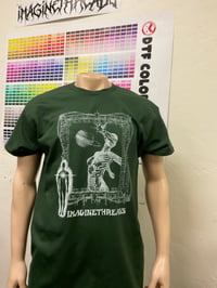 Image 3 of Forest green interstellar tee