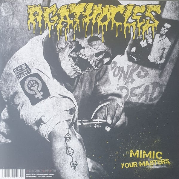 DISORDER / AGATHOCLES ‎– Chaos & Disorder / Mimic Your Masters Split LP