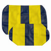 E-Z-GO TXT Seat Cover - Navy Blue & Yellow
