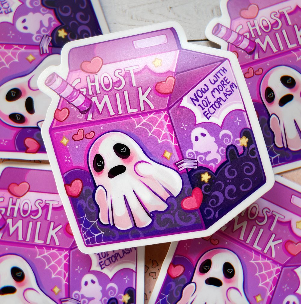 Ghost Milk | Vinyl Sticker