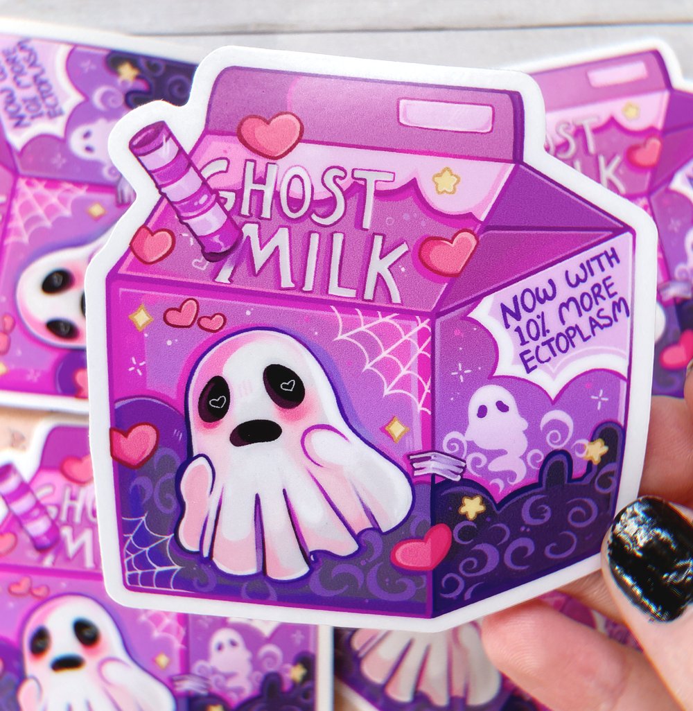 Ghost Milk | Vinyl Sticker