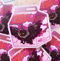 Image 2 of Moth Milk | Vinyl Sticker