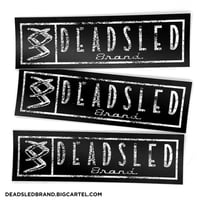 Image 1 of Dead Sled Superior Style Logo Sticker