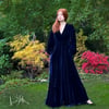 PRE-ORDER!  Midnight Blue Limited Edition Silk Velvet Beverly Dressing Gown