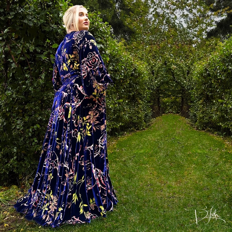 2022 Holiday Season Limited Edition Silk Velvet Burnout "Beverly", 20% Off Discount Code: HOLIDAY Image 4