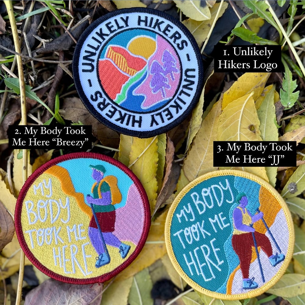 Image of NEW! Iron-on Patches (3 styles)