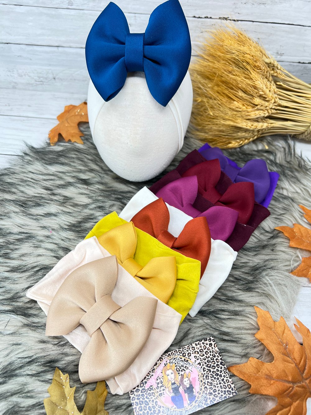 Image of Tiny Classic marshmallow headbands 