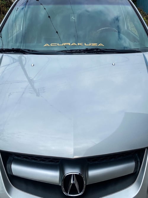 Image of Lower Windshield Banner