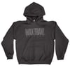 WAX TRAX! - Pullover Hoodie / Distressed Logo