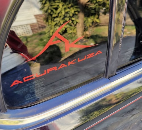 Image of AcuraKuza AK Logo Sticker