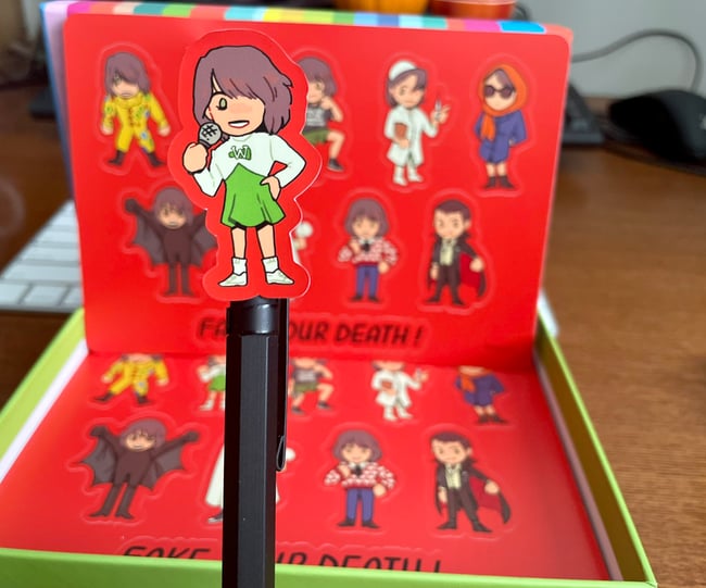 [ MCR ] Gerard Way Tour Outfits Sticker Sheet