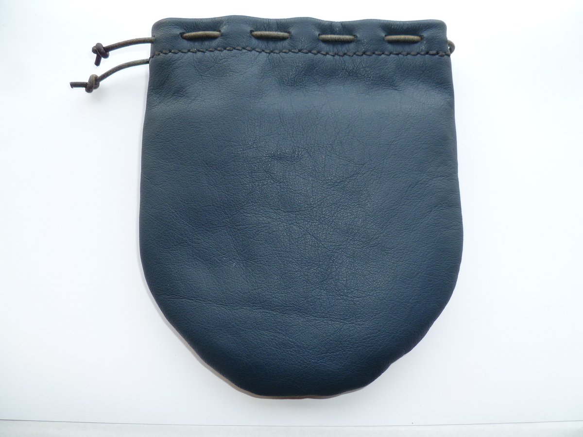 Image of Leather centrepin reel pouch 3.5 inch