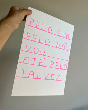 Image of PELO SIM PELO NÃO