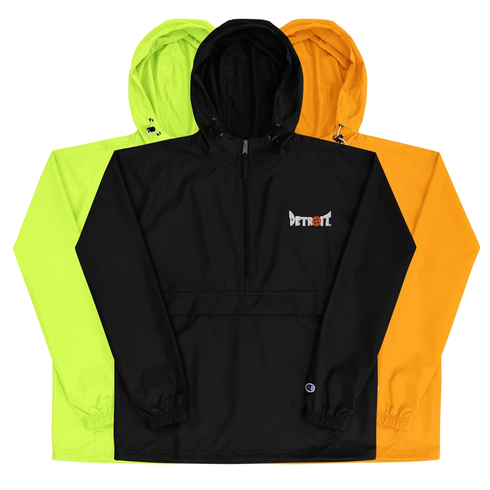 Image of Detroit Z Embroidered Champion Packable Jacket