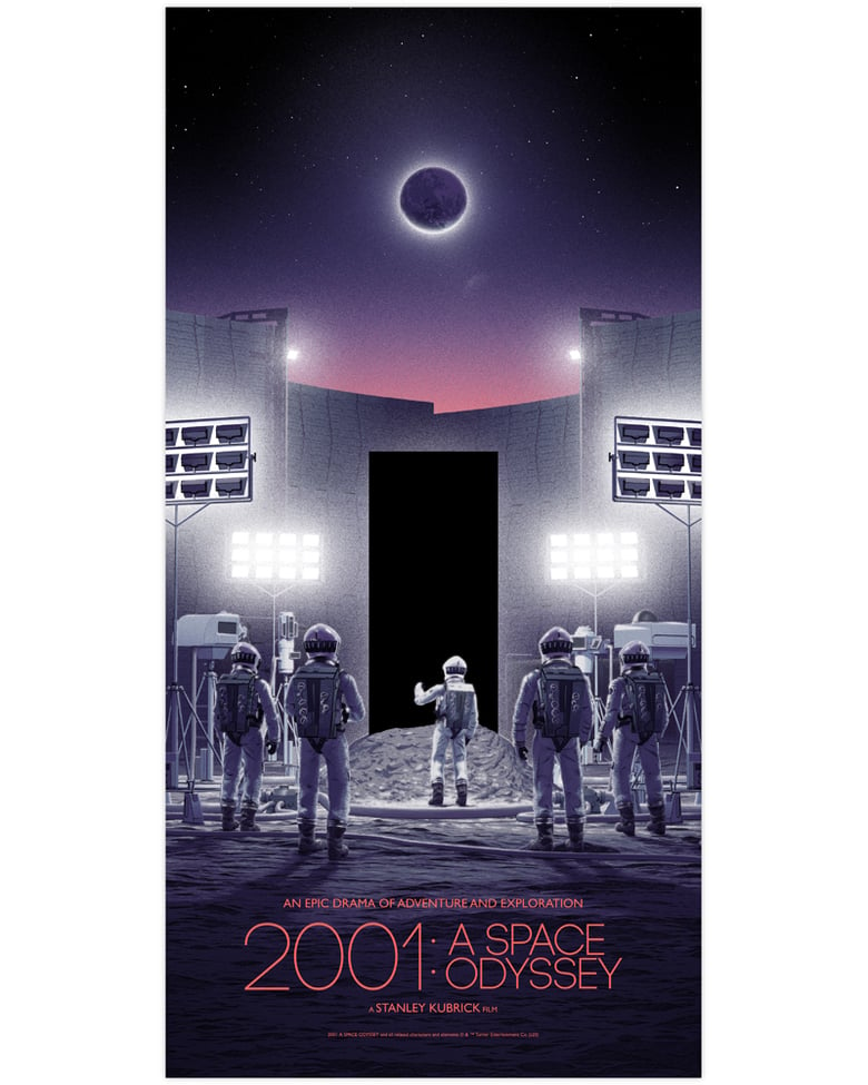 Image of 2001: A Space Odyssey (TMA-1) Print