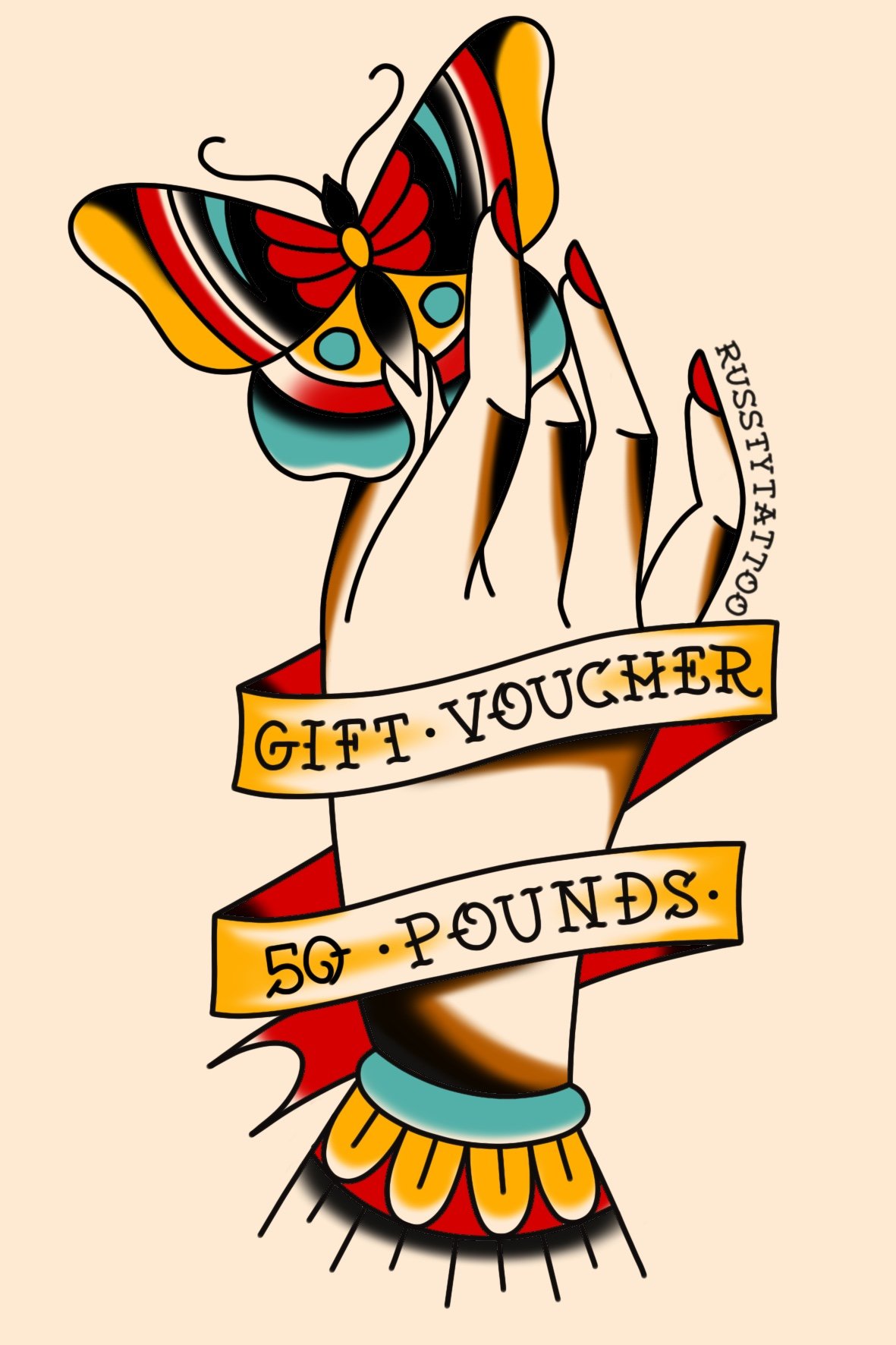 Image of 50 pound voucher