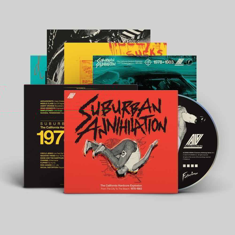 Image of <h4>SUBURBAN ANNIHILATION</h4><h5>California Hardcore 1978-1983 CD</h5><h6>Digipak</h6>