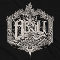 Image 2 of ABSU - ALTERNATE PELAGIC LOGO l (VINTAGE WHITE PRINT) LONGSLEEVE