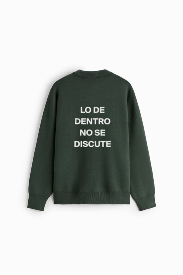 Image of SUDADERA "LO DE DENTRO NO SE DISCUTE"