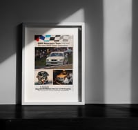 Vintage BMW Motorsport Poster