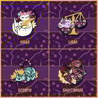 Image 4 of Zodiac Glitter Charms