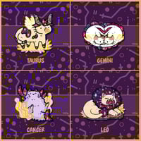 Image 5 of Zodiac Glitter Charms