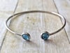 Topaz Cuff Bracelet