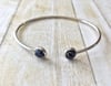 Sapphire Cuff Bracelet