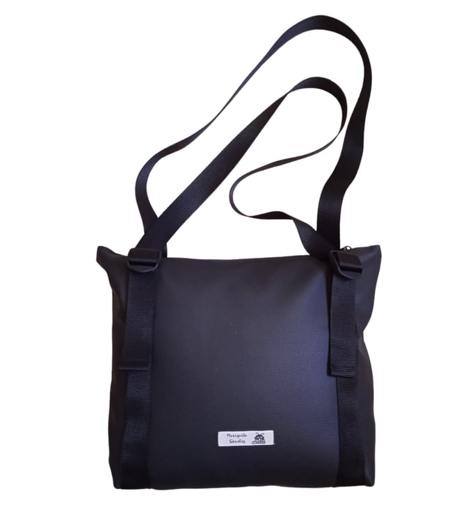 Bolso polipiel Leo negro