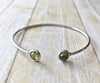 Peridot Cuff Bracelet