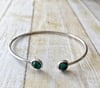 Emerald Cuff Bracelet 