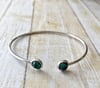 Emerald Cuff Bracelet