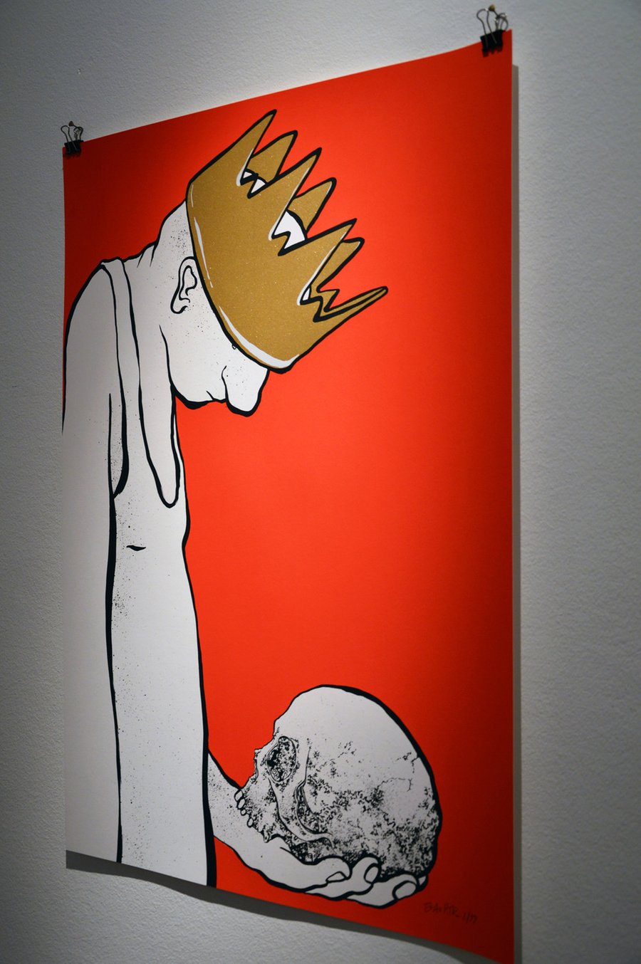 Image of "Hamlet" Screen-print.